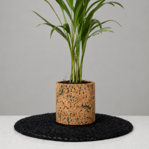 Cork Planter Aqua