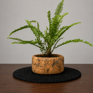Cork Aqua Flat Planter