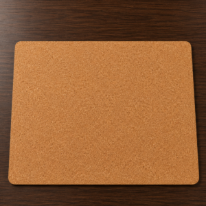 Cork Rubberized Desktop Mat
