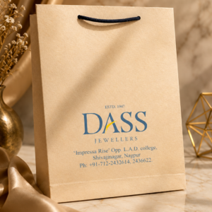 Dass Jewellers – Natural Kraft Bag