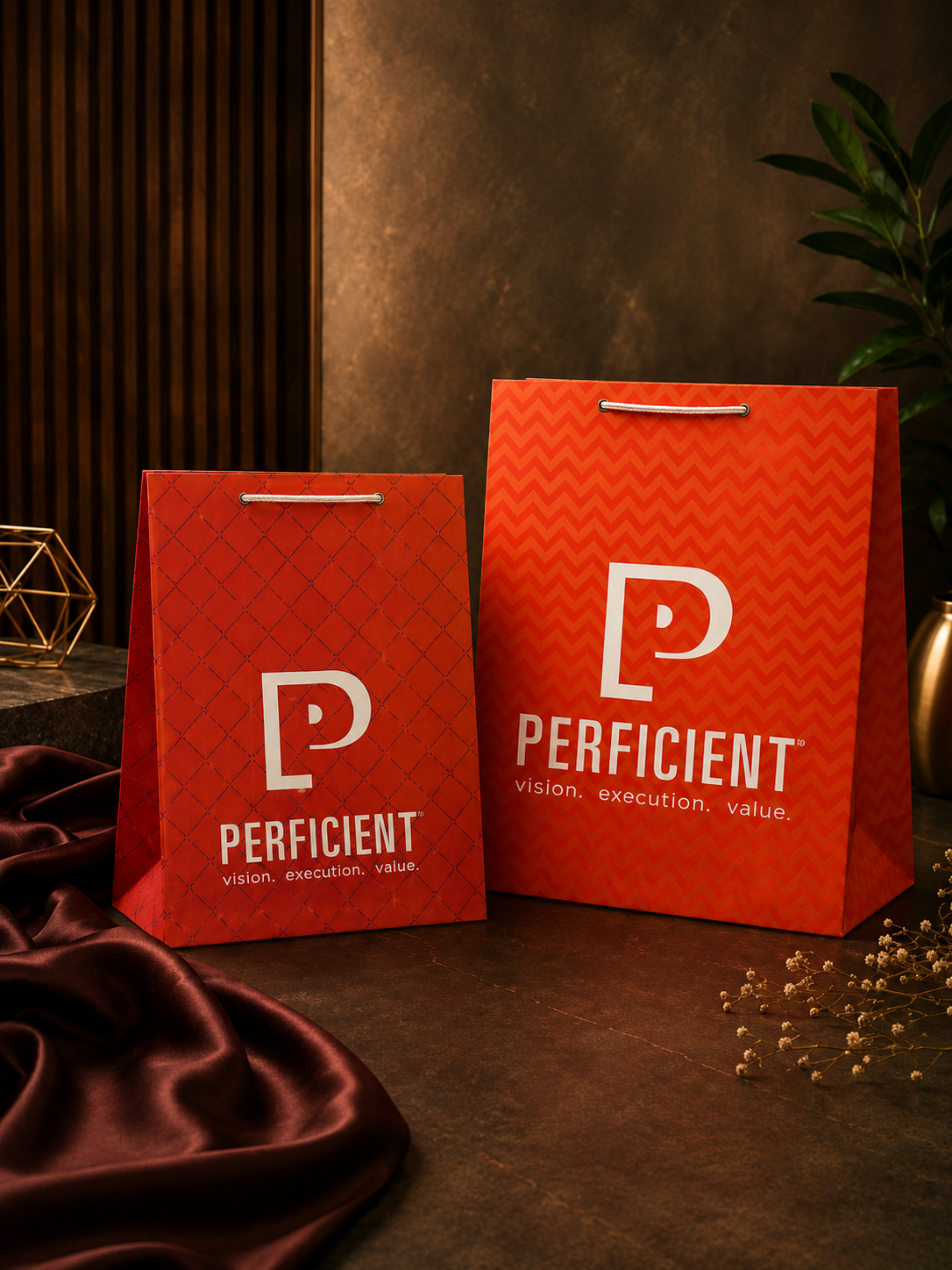 Perficient – Red Branded Bag