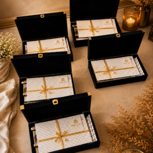 Luxury Velvet Invitation Box