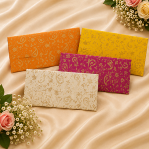Elegant Paisley Floral Paper Envelopes