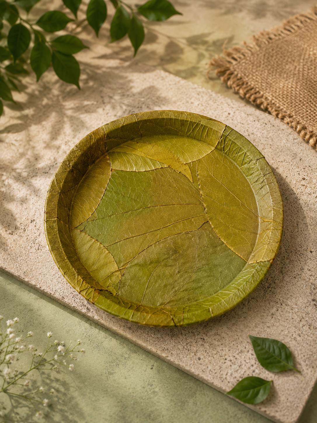 Sal Leaf Plate