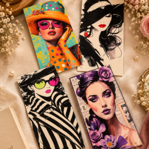 Fashion-Themed Kitty Envelopes