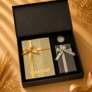 Royal Gold & Black Luxury Gift Box