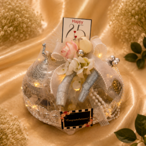 Silver Jubilee 25th Anniversary Luxury Celebration Gift
