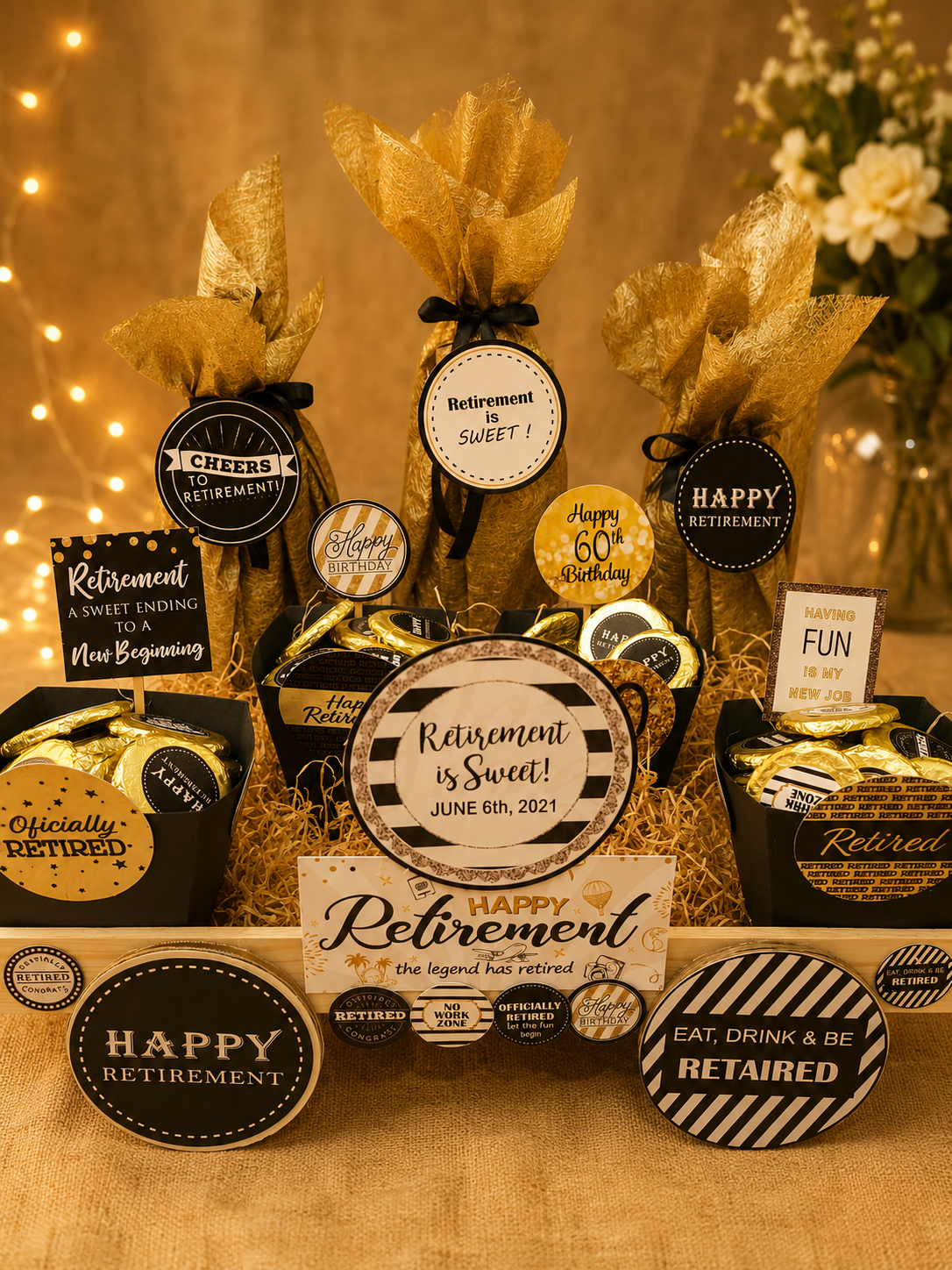 Retirement Is Sweet Premium Gift Hamper