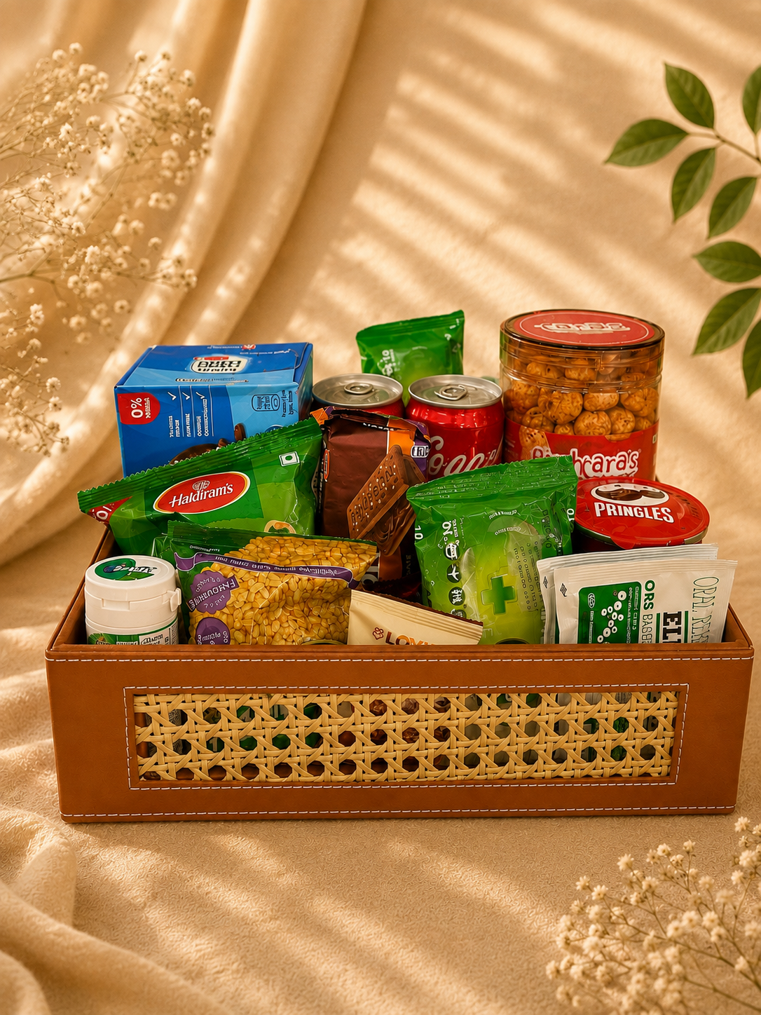 Premium Wicker Snack Hamper