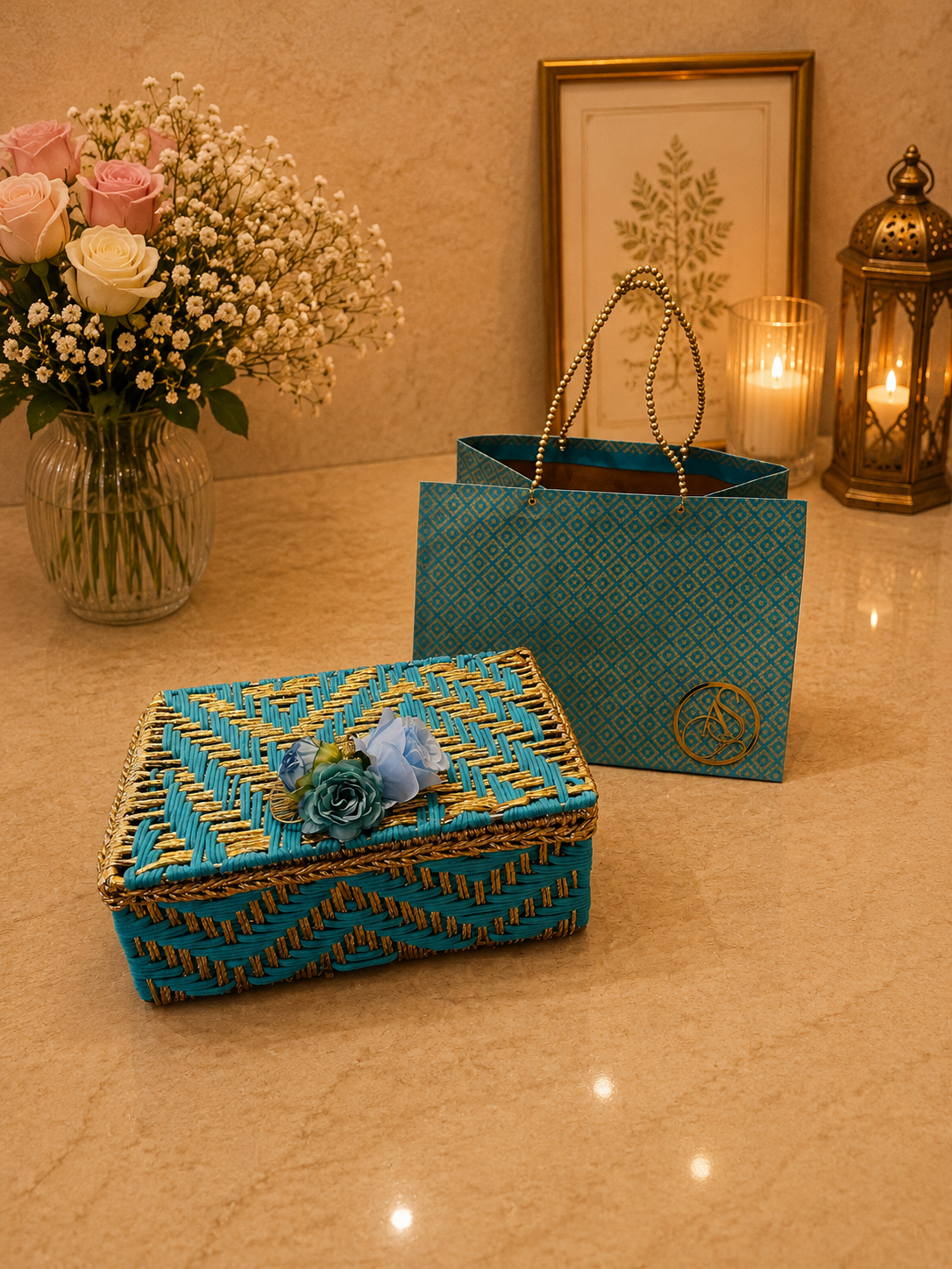 Gift Hamper & Gift Bag Set