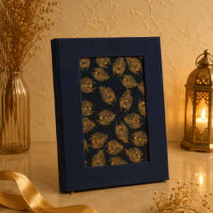 Royal Peacock Feather Premium Diary