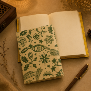 Heritage Green Handcrafted Premium Diary