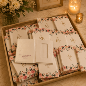 Elegant Floral Wedding Invitation Set