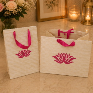 Elegant Lotus Premium Gift Bag Set