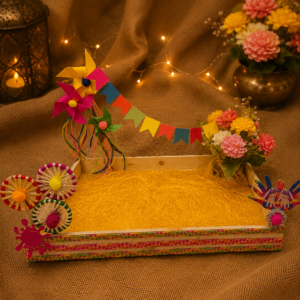 Festive Handmade Decorative Gift Tray