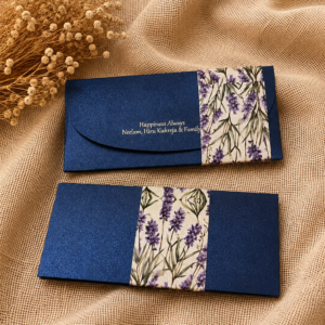 Personalized Floral Money Envelope